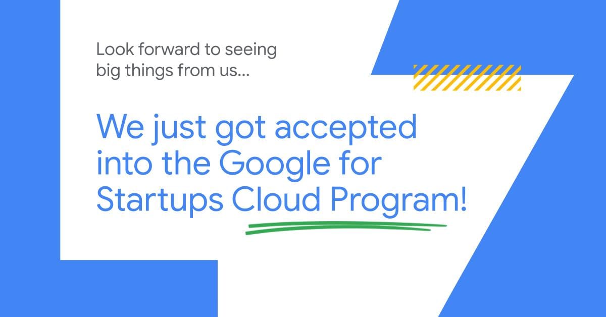 Pre.dev Accepted into the Google for Startups Cloud Program.