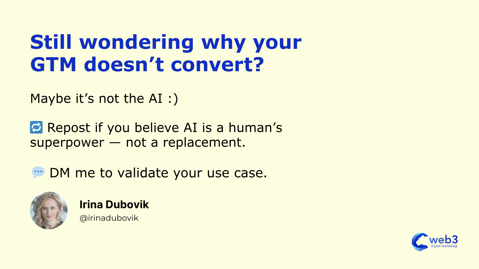 Still wondering why your GTM doesn’t convert?